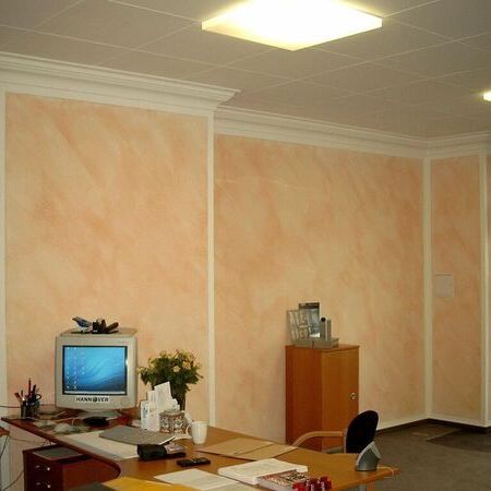 Innenarbeiten Wischtechnik